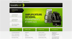 Desktop Screenshot of boostocell.com